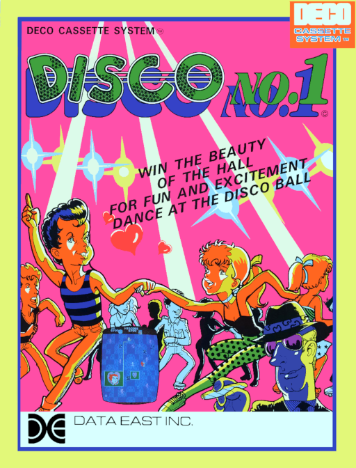 Disco No.1 (DECO Cassette) (US) Arcade Game Cover
